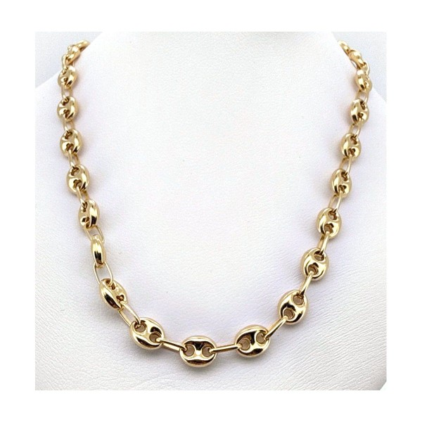 Cadena calabrote de oro 18k 60 cm